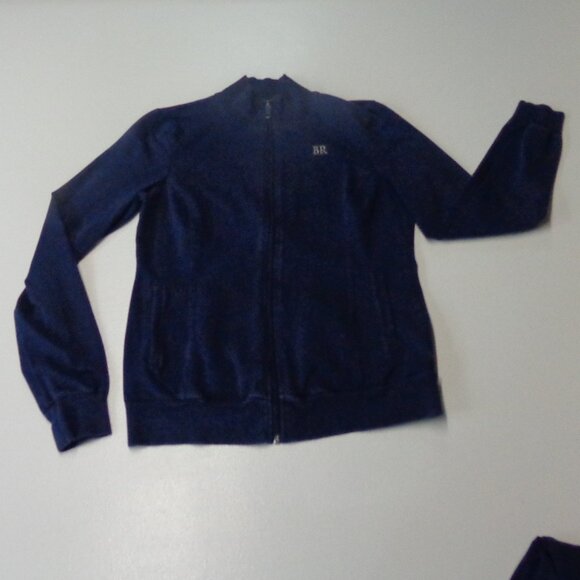 Banana Republic Size Medium Navy Blue Jogging Suit - Picture 3 of 16